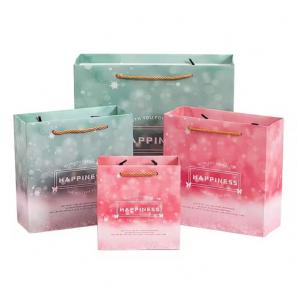 Custom mini tote shopping bag for small gifts
