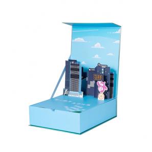 Custom assorted Chcolate candy holiday gift box with cute design