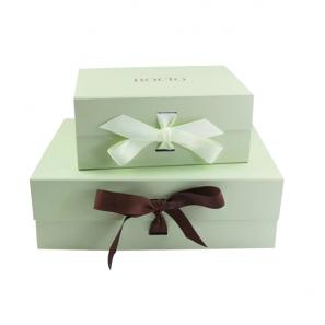 Extra large collapsible magnetic cardboard clothing gift box for wedding dress 