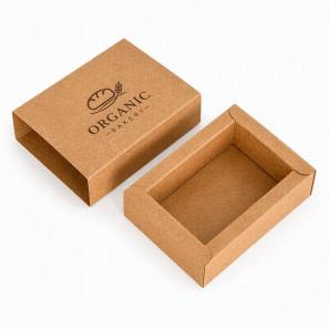 Kraft Paper Gift Box | Custom Kraft Folding Carton 