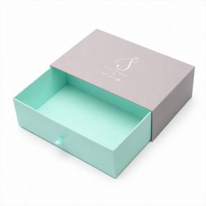 Custom Drawer Paperboard Box with Ribbon Pull – Sliding Packaging & Full-Color Print