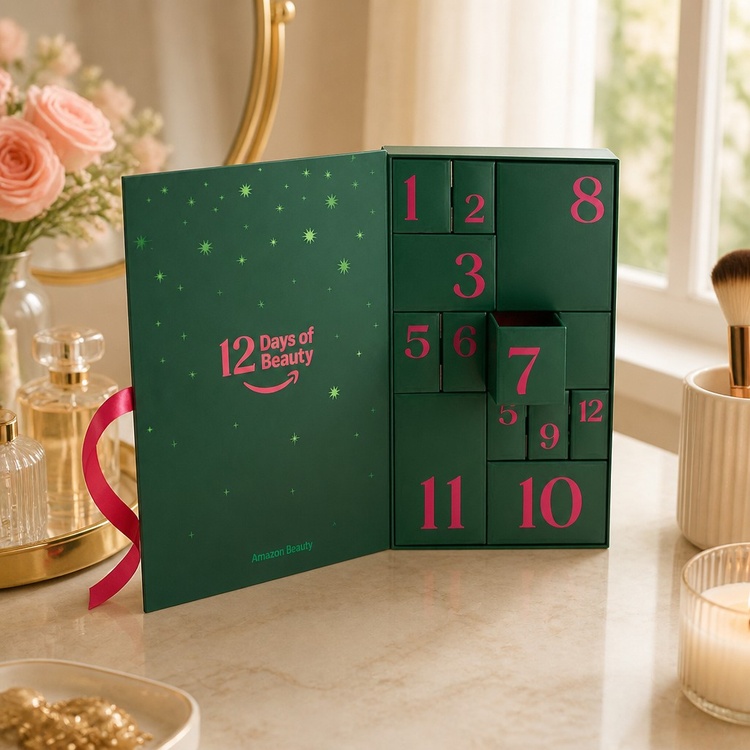 &nbsp;Christmas countdown calendar box flat layout with drawers open.jpg