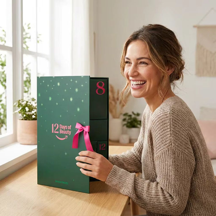 &nbsp;Christmas countdown calendar box flat layout with drawers open.jpg